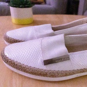 Anne Klein | Snakeskin iFlex Espadrille Slip-on